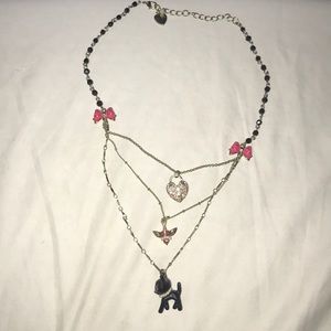 Betsey Johnson long necklace